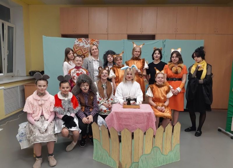 Школьный театр "Серпантин".